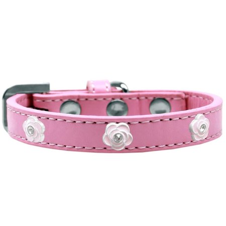 PET PAL Rose Widget Dog CollarLight Pink Size 20 PE799313